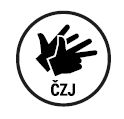 Piktogram českého znakového jazyka Piktogram českého znakového jazyka