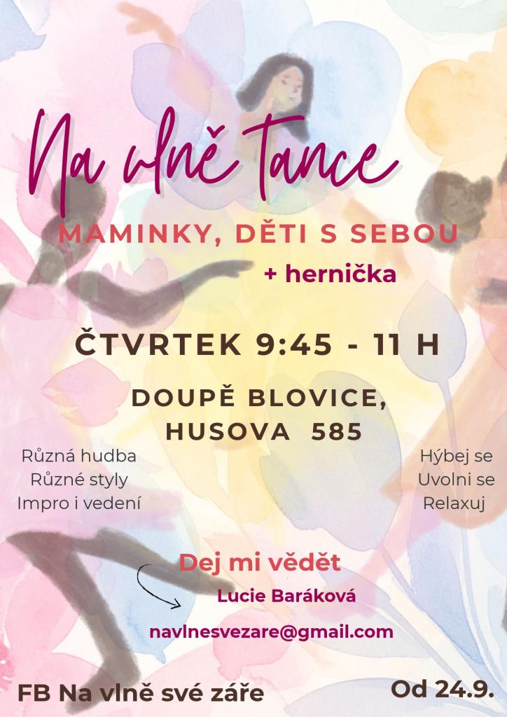 Na&nbsp;vlně tance pro&nbsp;maminky s&nbsp;dětmi od&nbsp;24.9.2026