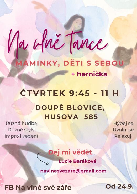 Na&nbsp;vlně tance pro&nbsp;maminky s&nbsp;dětmi od&nbsp;24.9.2026