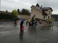 Parní vlak v Blovicích