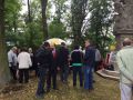 Slavnostní odhalení sousoší Ukřižování