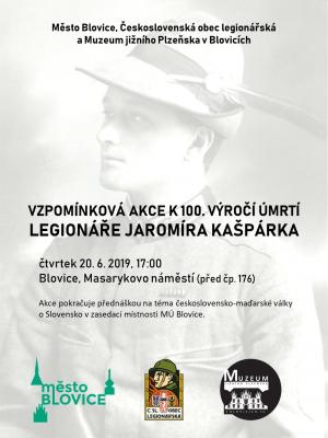 Pietní akt - J. Kašpárek