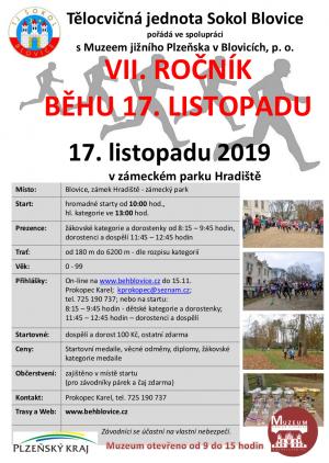 Beh 17 listopadu