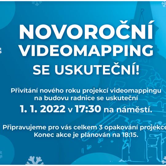 Novoroční videomapping 1