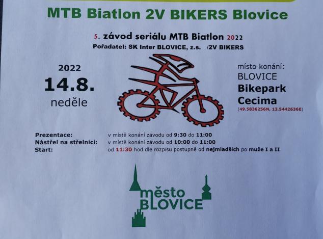 MTB biatlon 2V Bikers Blovice 1