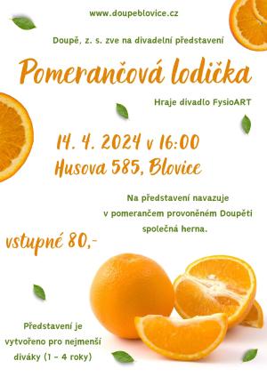 Pomerančová lodička 1