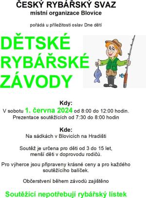 Dětské rybářské závody 1