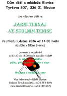 Jarní turnaj ve stolním tenise 1